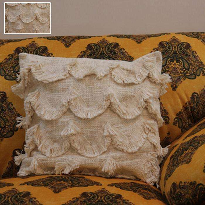 Feathers & Ruffles Cushion Cover – 3Sisters